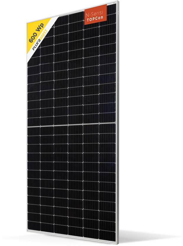 585-600 Watt TOPCon G2B Half-Cut Güneş Paneli